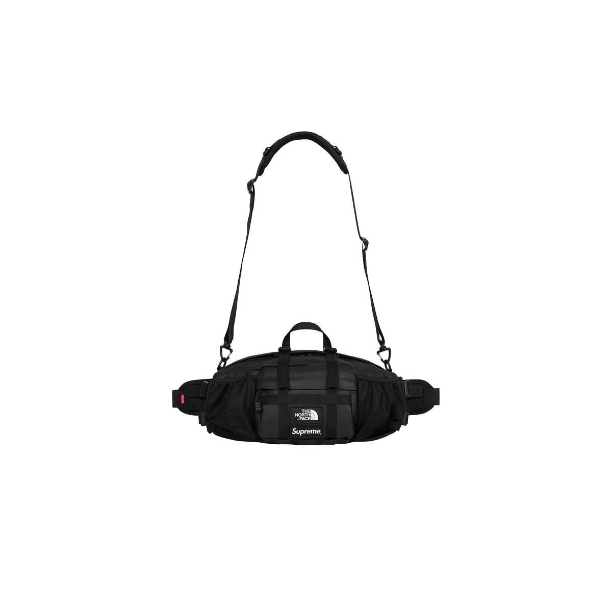 Supreme x The North Face Leather Waist Bag Black (FW18) sneaker – authenticated on KLEKT