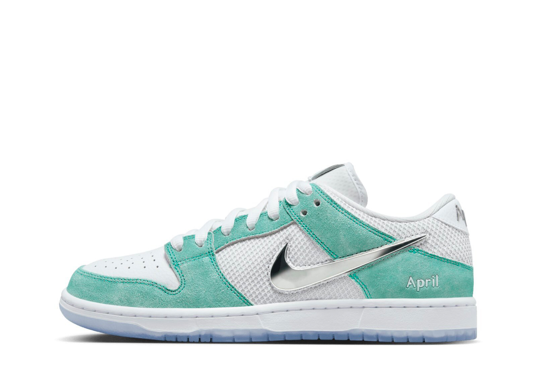 Nike SB x April Skateboards Dunk Low Blue (2023) TURBO GREEN/METALLIC SILVER/TURBO GREEN sneaker – authenticated on KLEKT