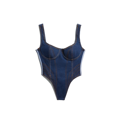 Adidas x Ivy Park Denim Bodysuit Dark Denim (SS21)