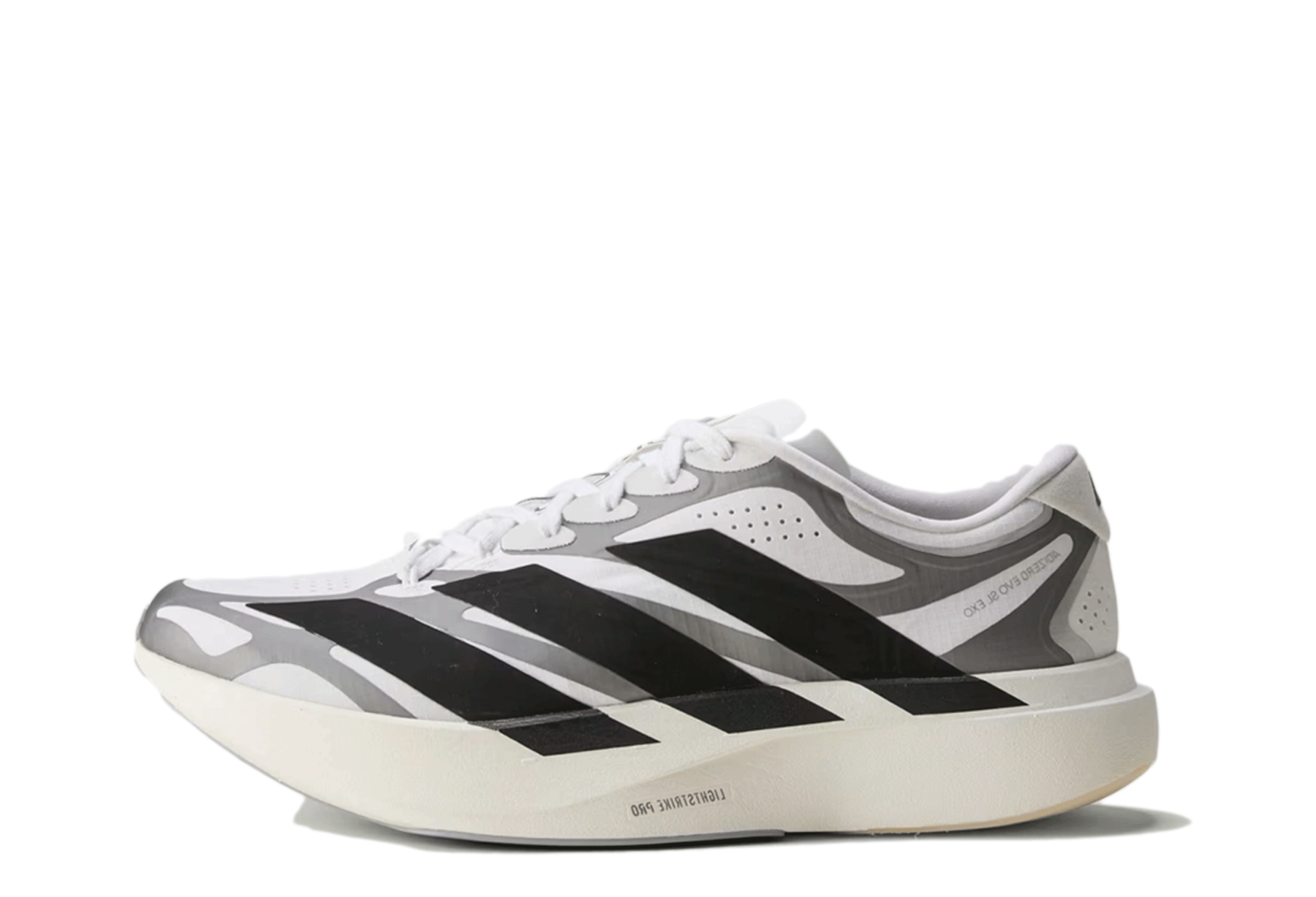 Adidas Adizero EVO SL 'Cloud White' (2026) Cloud White / Core Black / Iron Metallic sneaker – authenticated on KLEKT