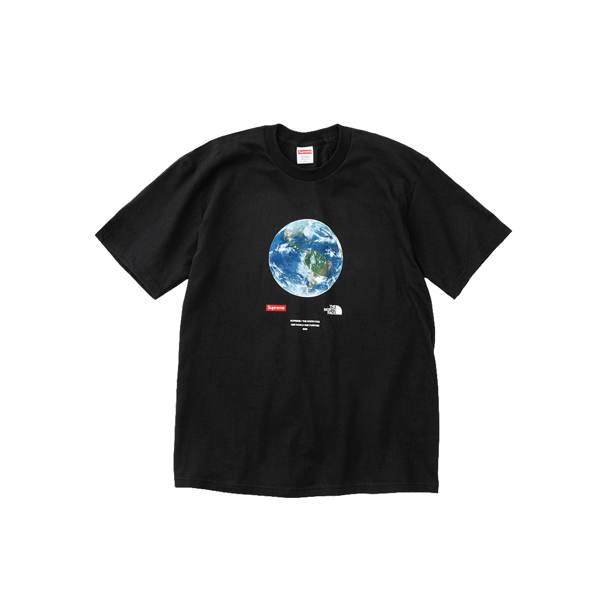 Supreme x The North Face® One World Tee Black (SS20) sneaker – authenticated on KLEKT