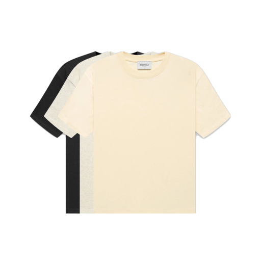 Fear Of God Essentials 3 Pack S/S Tee Tan (FW21)