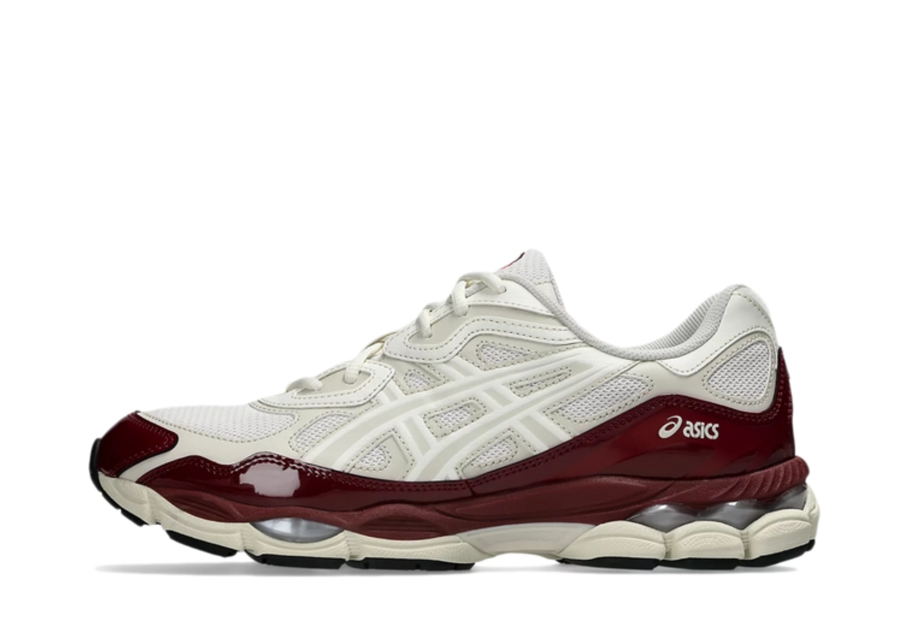 Asics GEL-NYC 'Patent Antique Red' (2026) Cream/Antique Red sneaker – authenticated on KLEKT
