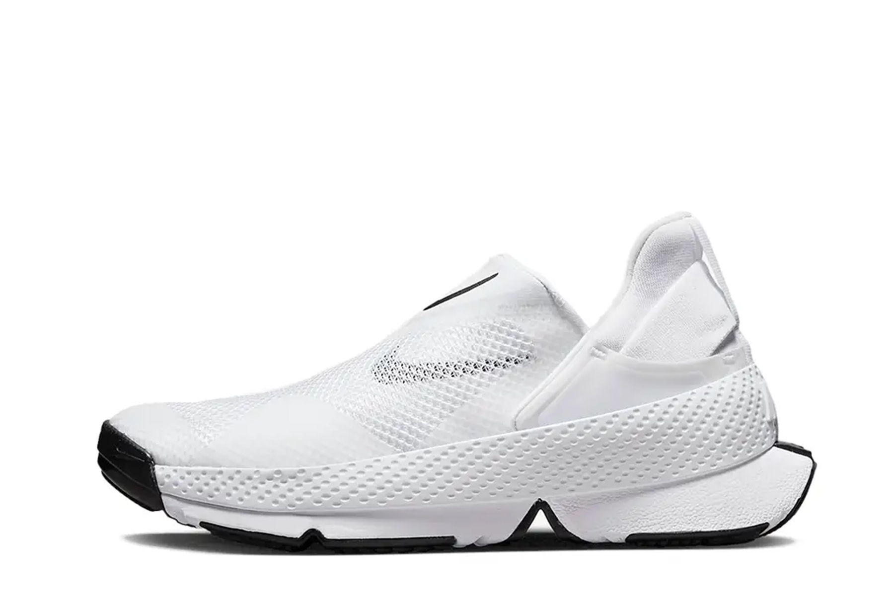Nike Go FlyEase 'White Black' (2024) WHITE/BLACK sneaker – authenticated on KLEKT