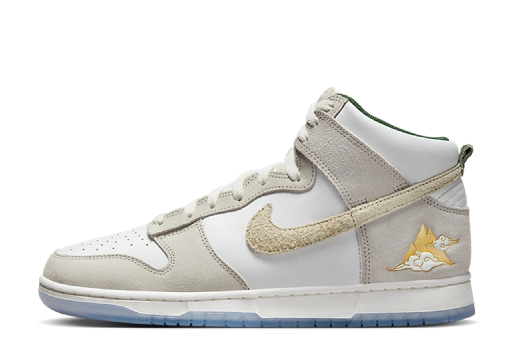 Nike Dunk High 'Lunar New Year' (2023) Summit White/Desert Ore/Light Bone/Evergreen/Sail/Yellow Gold sneaker – authenticated on KLEKT