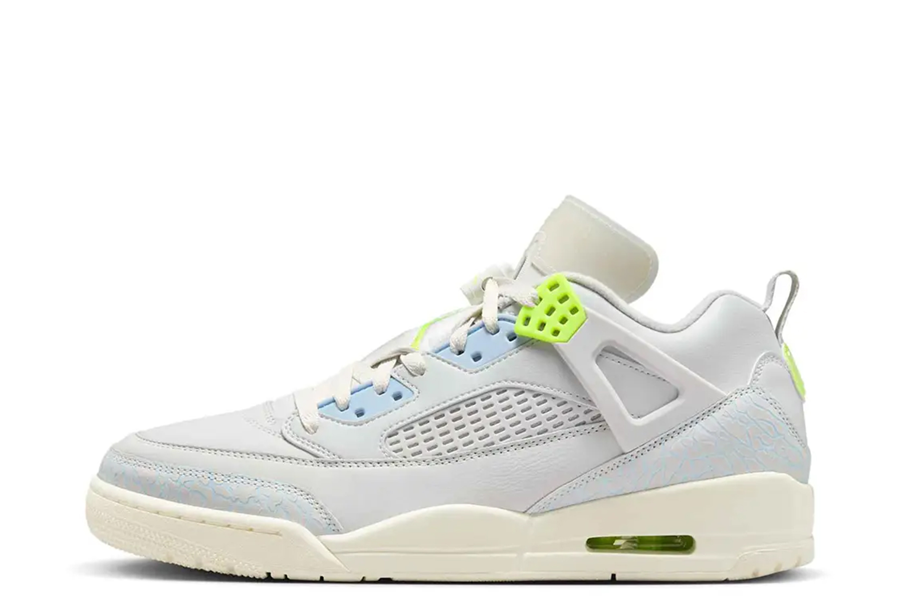 Air Jordan Spizike Low Photon 'Dust Volt' (2025) MULTI sneaker – authenticated on KLEKT