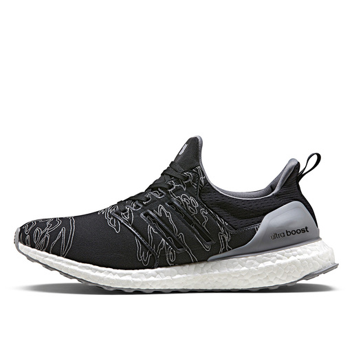 Adidas x Undefeated Ultra Boost 2.0 Shift Grey Black UNDFTD