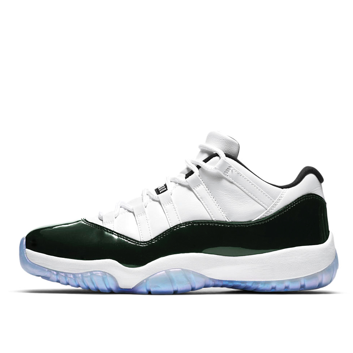 Air Jordan 11 Low Emerald Iridescent (2018) sneaker – authenticated on KLEKT