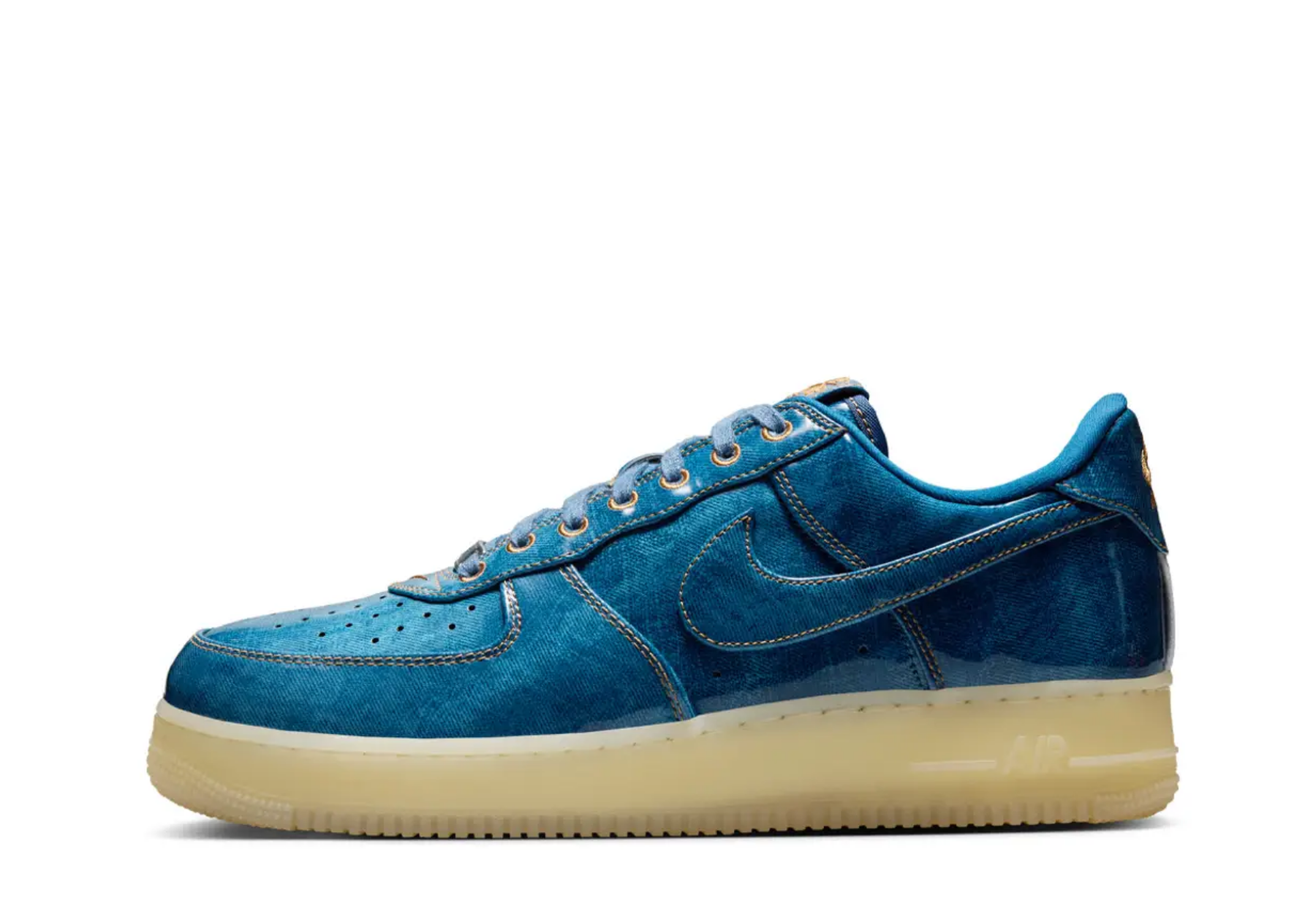 Nike Air Force 1 Low 'Patent Denim' (2026) Patent Denim sneaker – authenticated on KLEKT