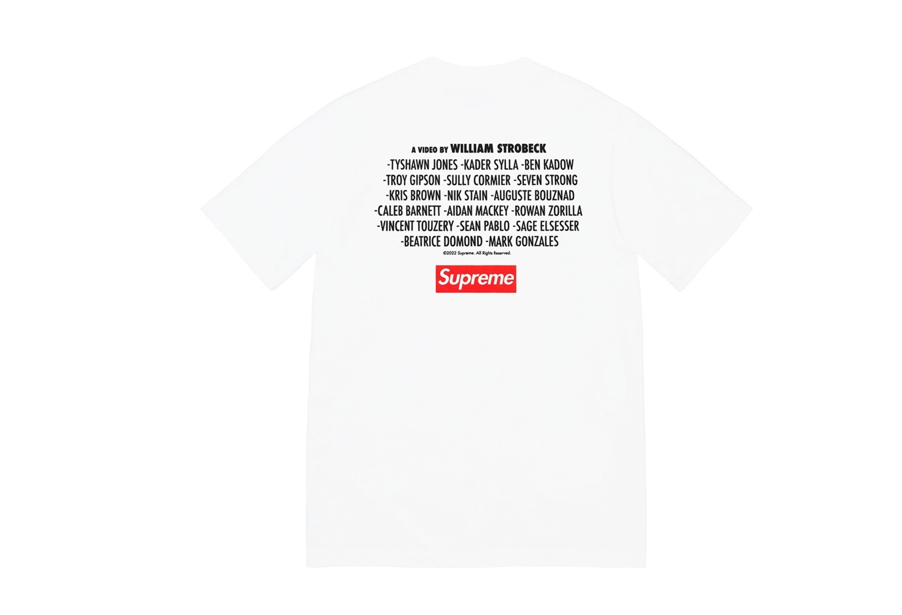 Supreme "Play Dead" Tee (FW22) WHITE sneaker – authenticated on KLEKT