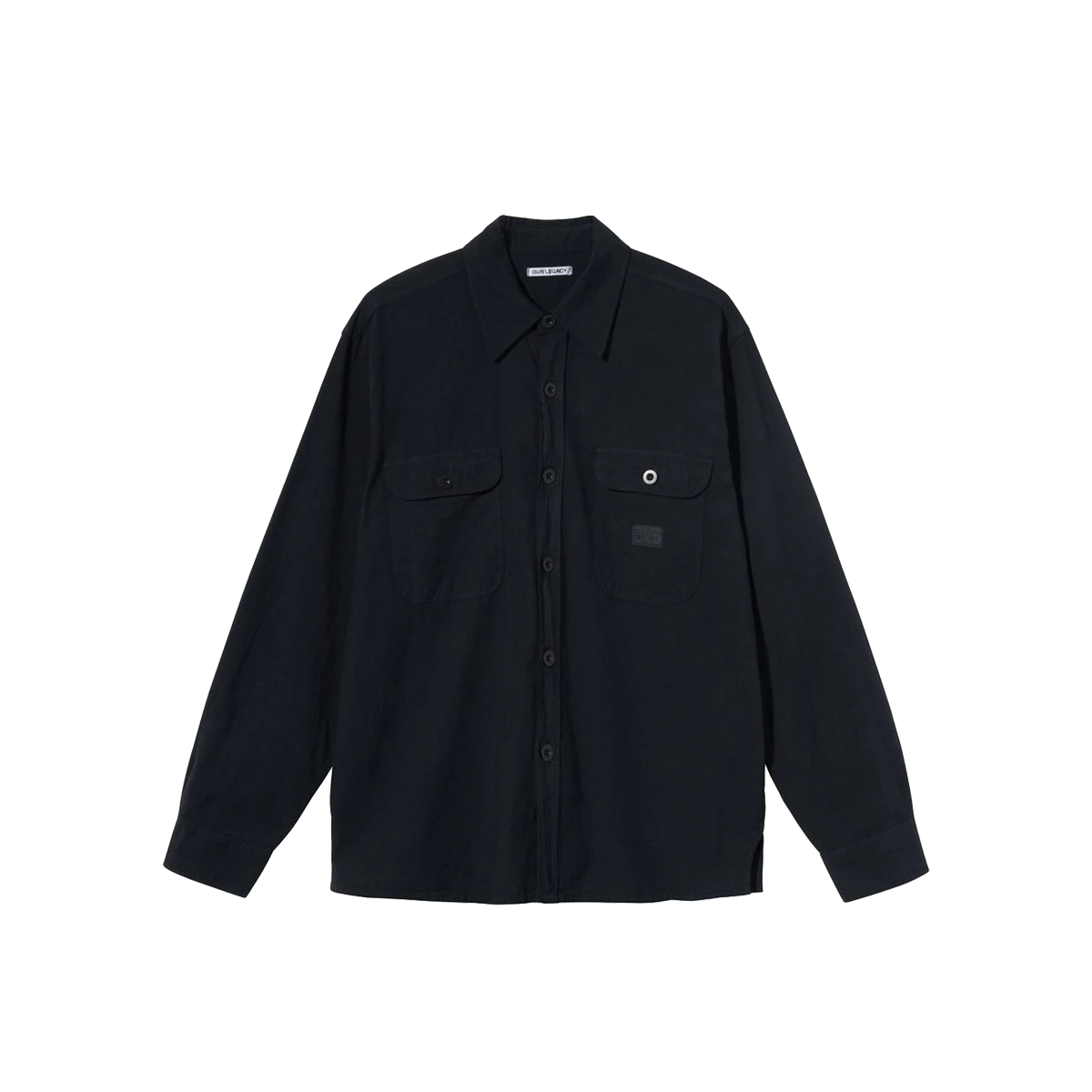 Stussy x Our Legacy Country Shirt Overdyed Black Chambray (SS21) OVERDYED BLACK CHAMBRAY sneaker – authenticated on KLEKT