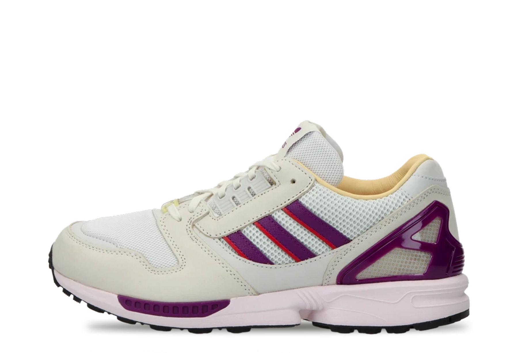 Adidas ZX8000 'Glory Purple' (2024) Crystal White/Glory Purple/Orange Tint sneaker – authenticated on KLEKT