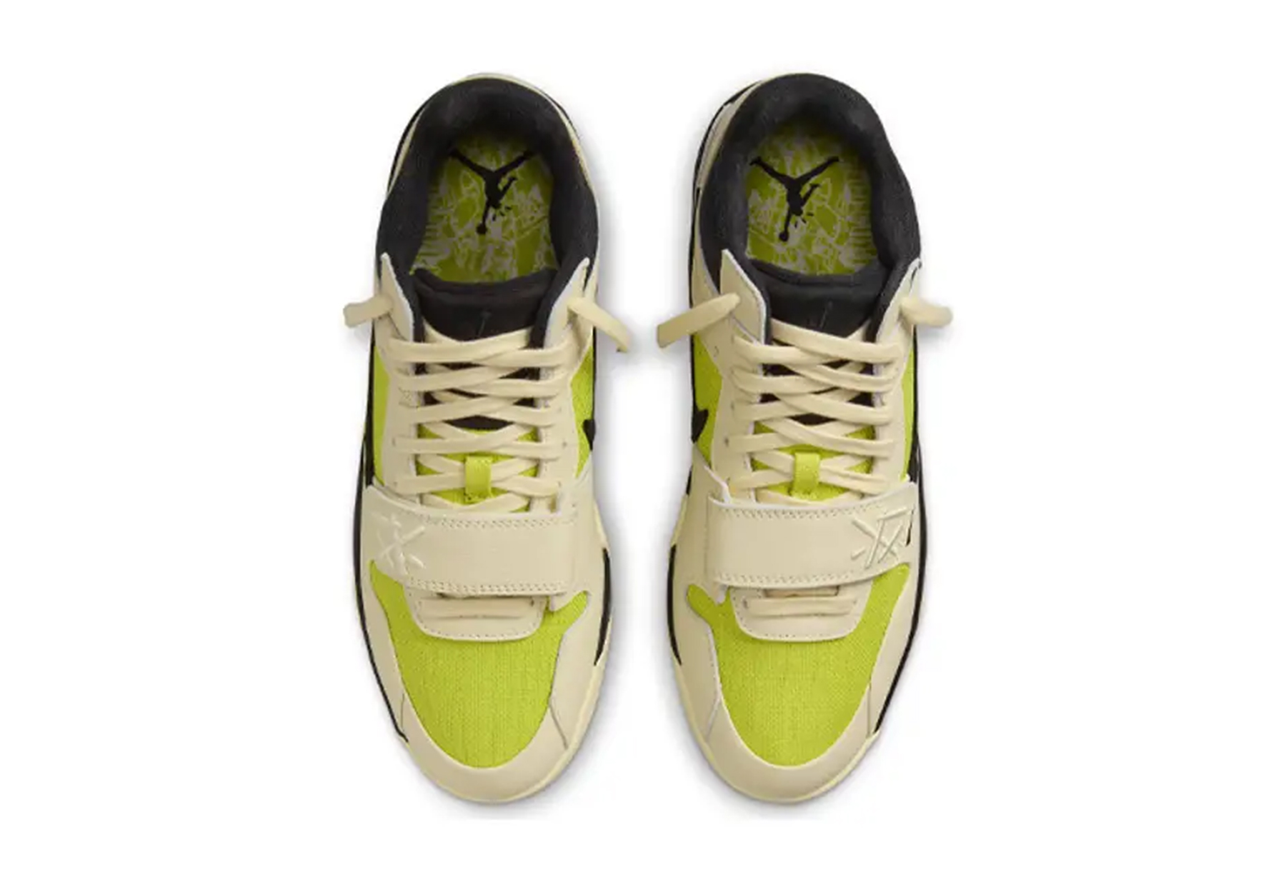 Air Jordan x Travis Scott Jumpman Jack 'Bright Cactus' (2025) Sail/Black/Bright Cactus sneaker – authenticated on KLEKT