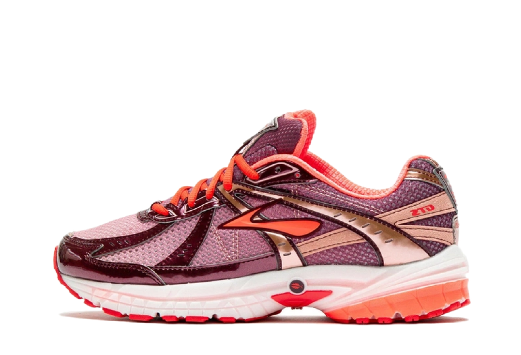 Brooks x Afew Adrenaline GTS 10 'Today Was A Good Day' (2026) Fig/Bridal Rose/Fiery Coral sneaker – authenticated on KLEKT