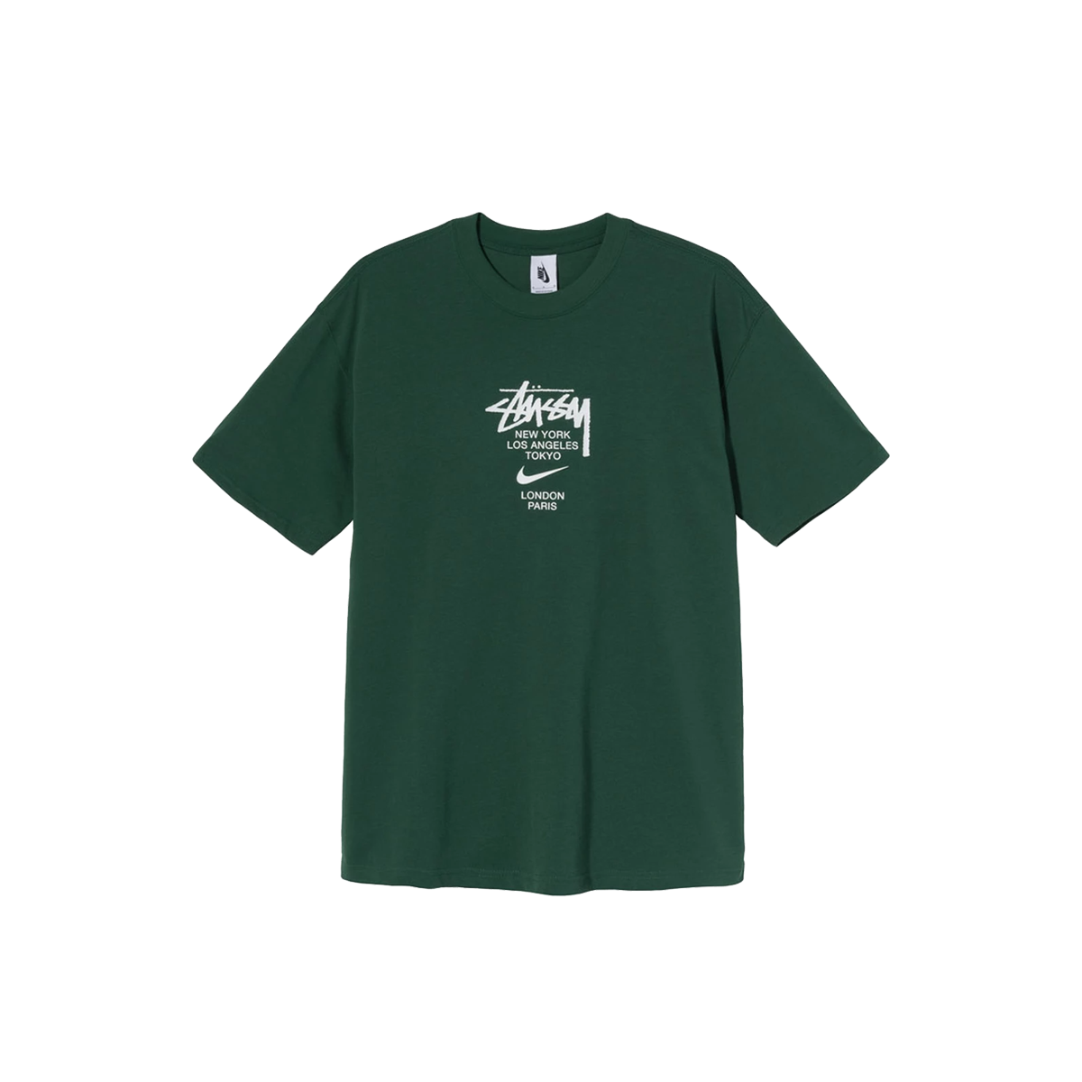 Nike x Stussy International T-Shirt Green (FW20) sneaker – authenticated on KLEKT