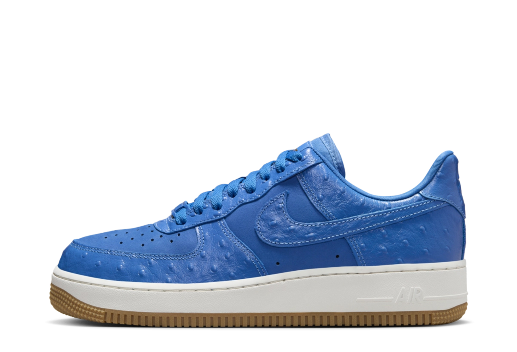 Nike Air Force 1 '07 LX 'Blue Ostrich' (2024) Star Blue/Sail/Gum Light Brown sneaker – authenticated on KLEKT