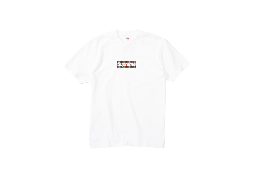 Supreme x Burberry® Box Logo Tee White (SS22) WHITE sneaker – authenticated on KLEKT