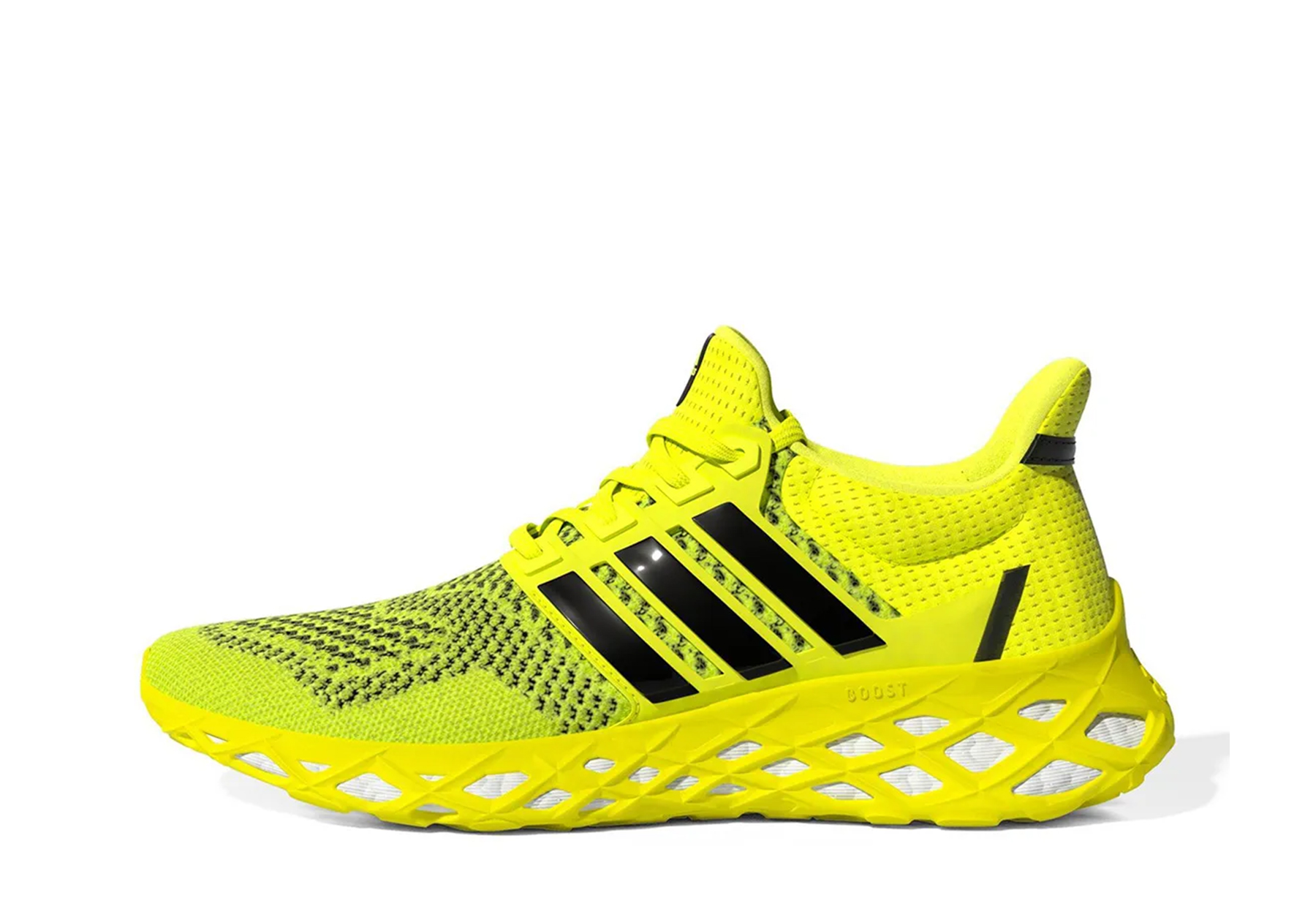 Adidas Ultra Boost Web DNA 'Solar Yellow' (2022) sneaker – authenticated on KLEKT