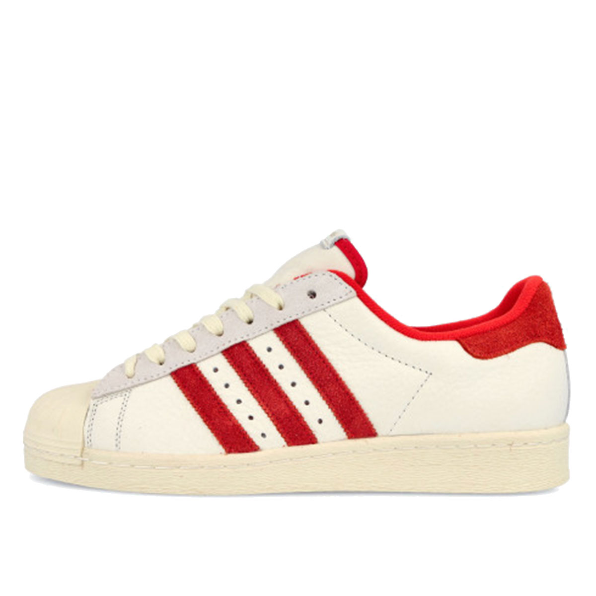 Adidas Superstar DLX White Red sneaker – authenticated on KLEKT
