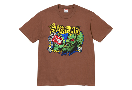 Supreme Fuckin Blowout Tee 'Brown' (FW25) – authenticated on KLEKT