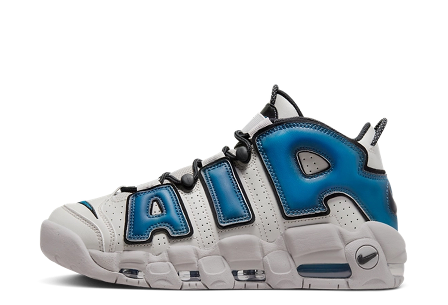 Nike Air More Uptempo '96 'Industrial Blue' (2023) Pure Platinum/Burnished Teal/Industrial Blue sneaker – authenticated on KLEKT