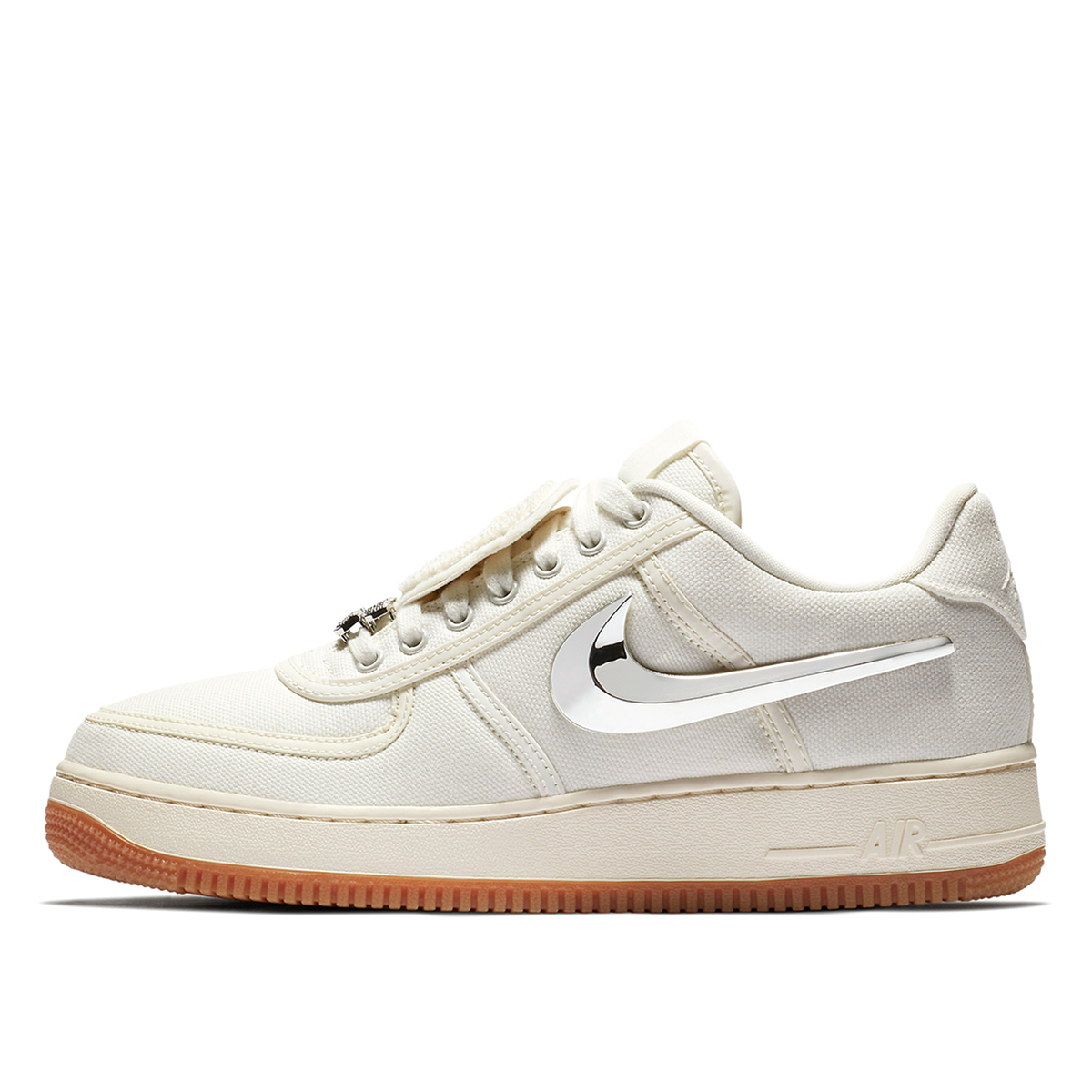 Nike x Travis Scott Air Force 1 Low Sail (2018) sneaker – authenticated on KLEKT