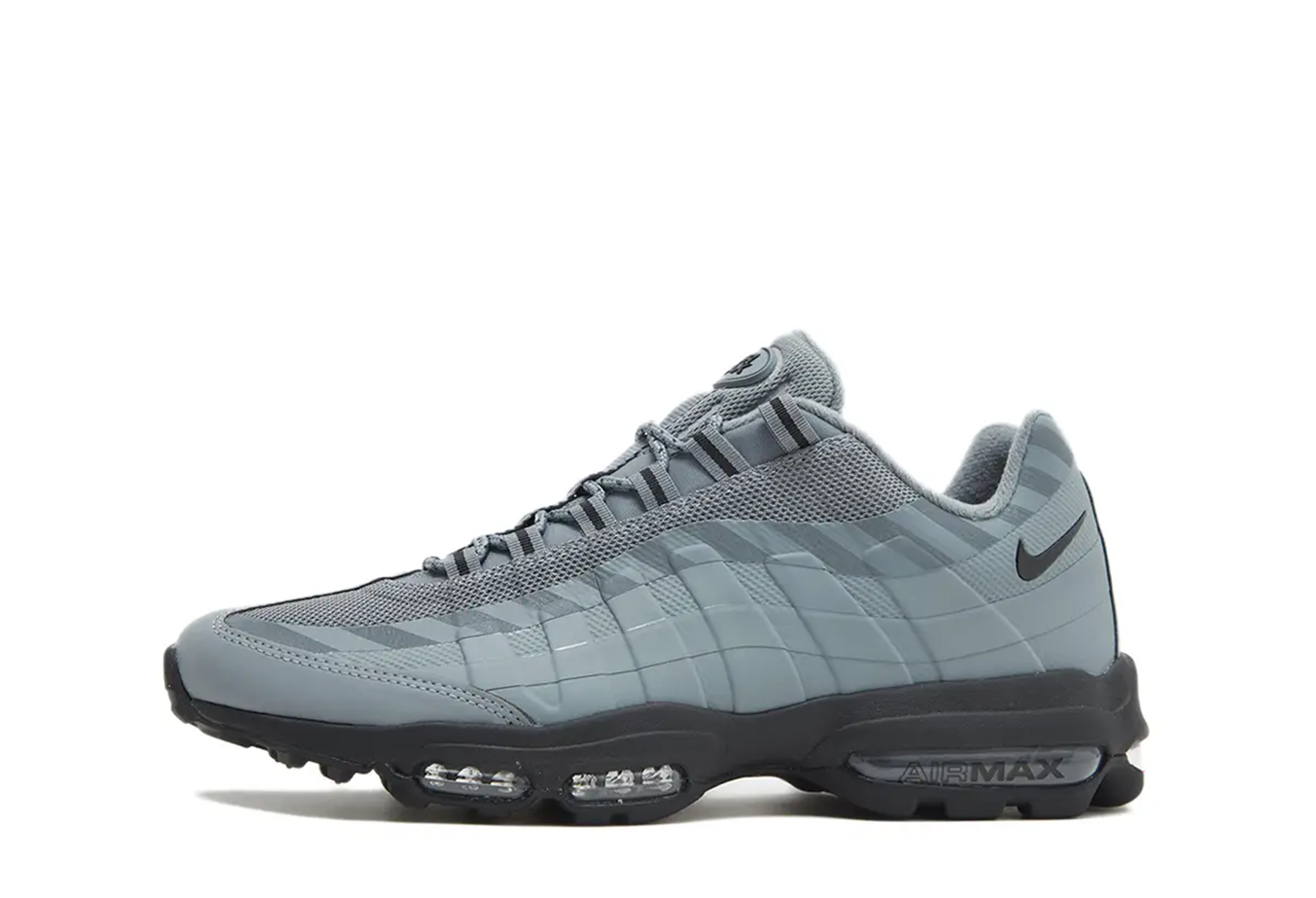 Nike Air Max 95 'Ultra Caution Strip Black Chrome Grey' (2025) GREY sneaker – authenticated on KLEKT