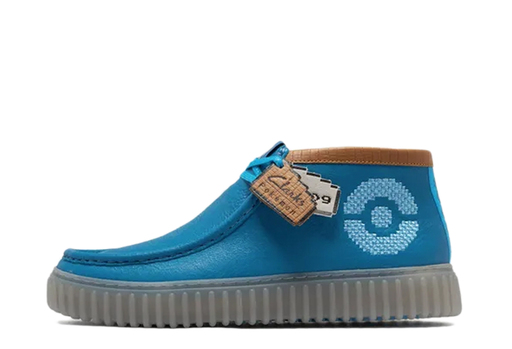Clarks x Pok&eacute;mon Torhill Explore Blastoise in blue, brown and grey