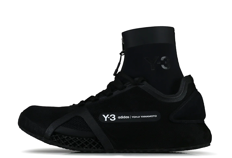 Adidas Y-3 Runner 4D IOW Black (2021) BLACK/BLACK/CORE WHITE sneaker – authenticated on KLEKT