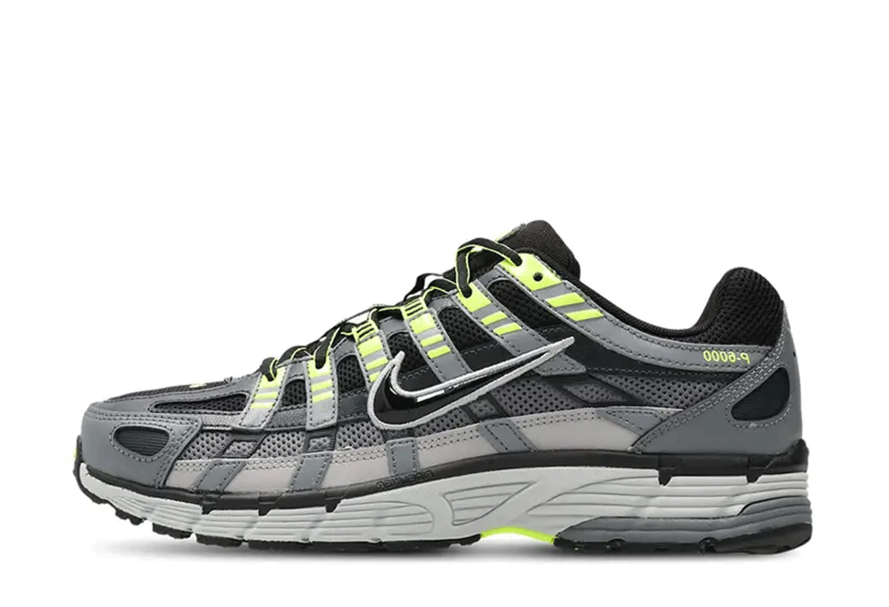 Nike P-6000 'Dark Smoke Grey Volt' (2026) WHITE sneaker – authenticated on KLEKT