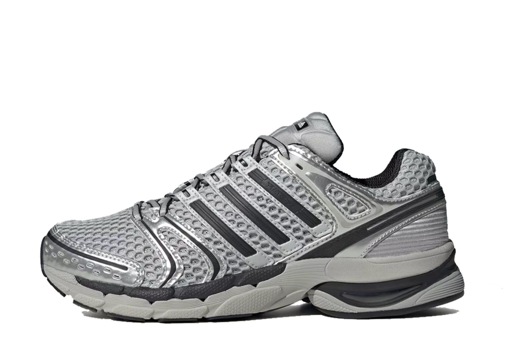 Adidas Adistar Control 5 'Grey Two' (2025) Grey Two/Core Black/Silver Metallic sneaker – authenticated on KLEKT