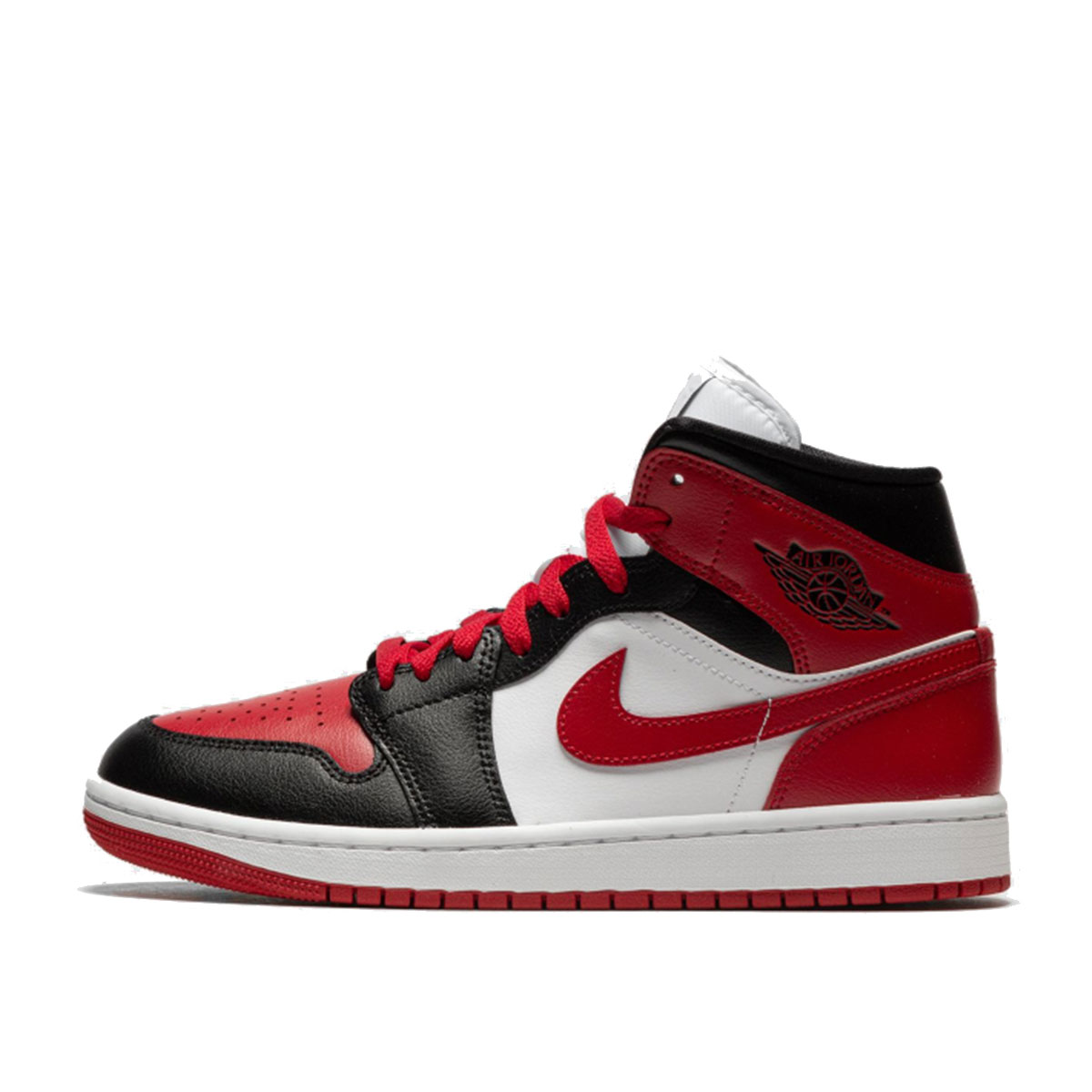Air Jordan WMNS 1 Mid Alternate Bred Toe (2022) sneaker – authenticated on KLEKT