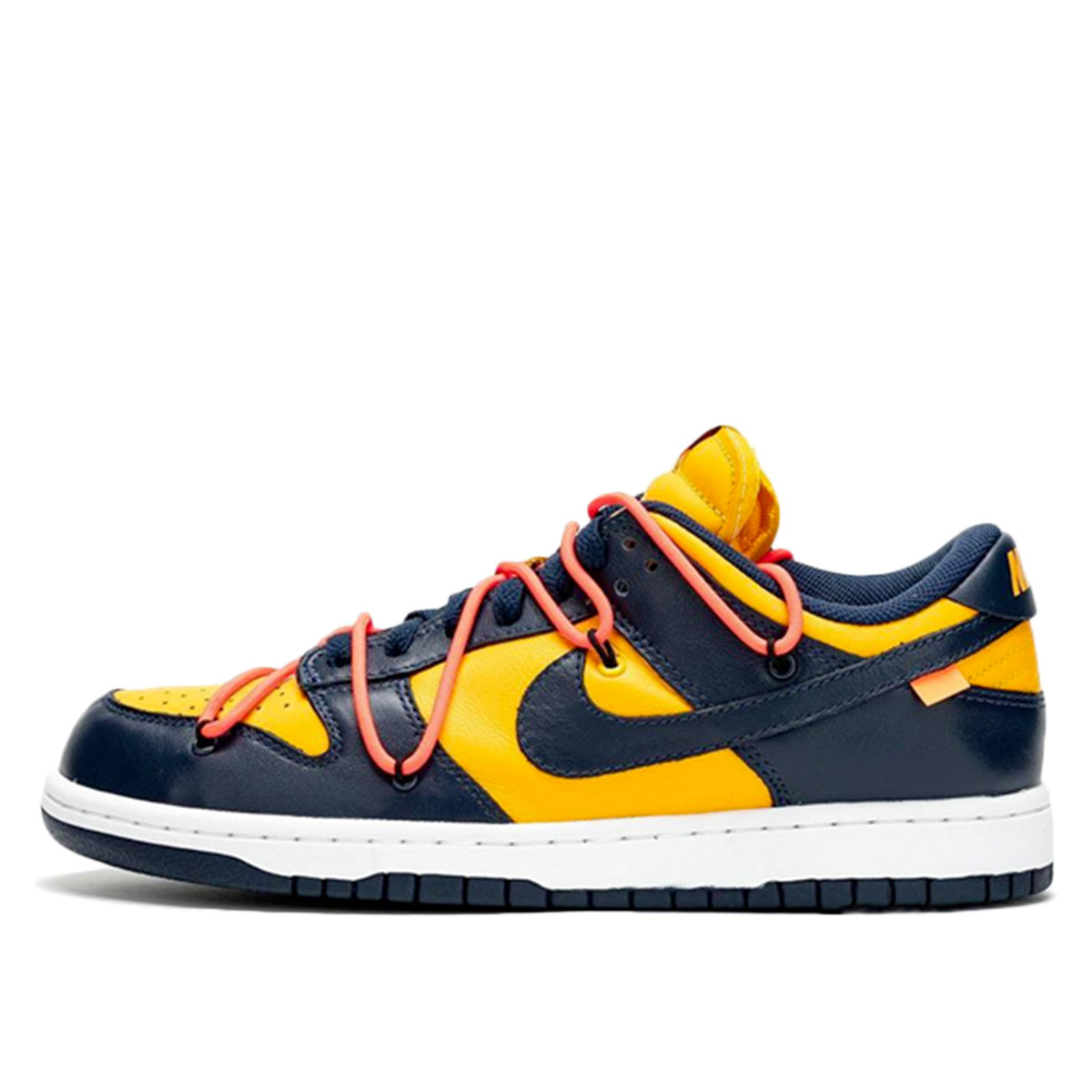 Nike x Off White Dunk Low 'University Gold' (2019) sneaker – authenticated on KLEKT