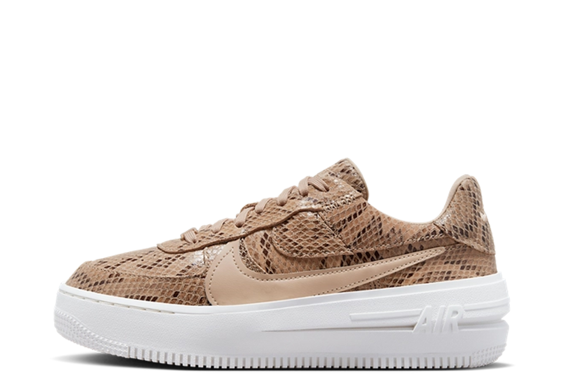 Nike Air Force 1 PLT.AF.ORM WMNS 'Snakeskin' (2023) Hemp/Sail/Hemp sneaker – authenticated on KLEKT