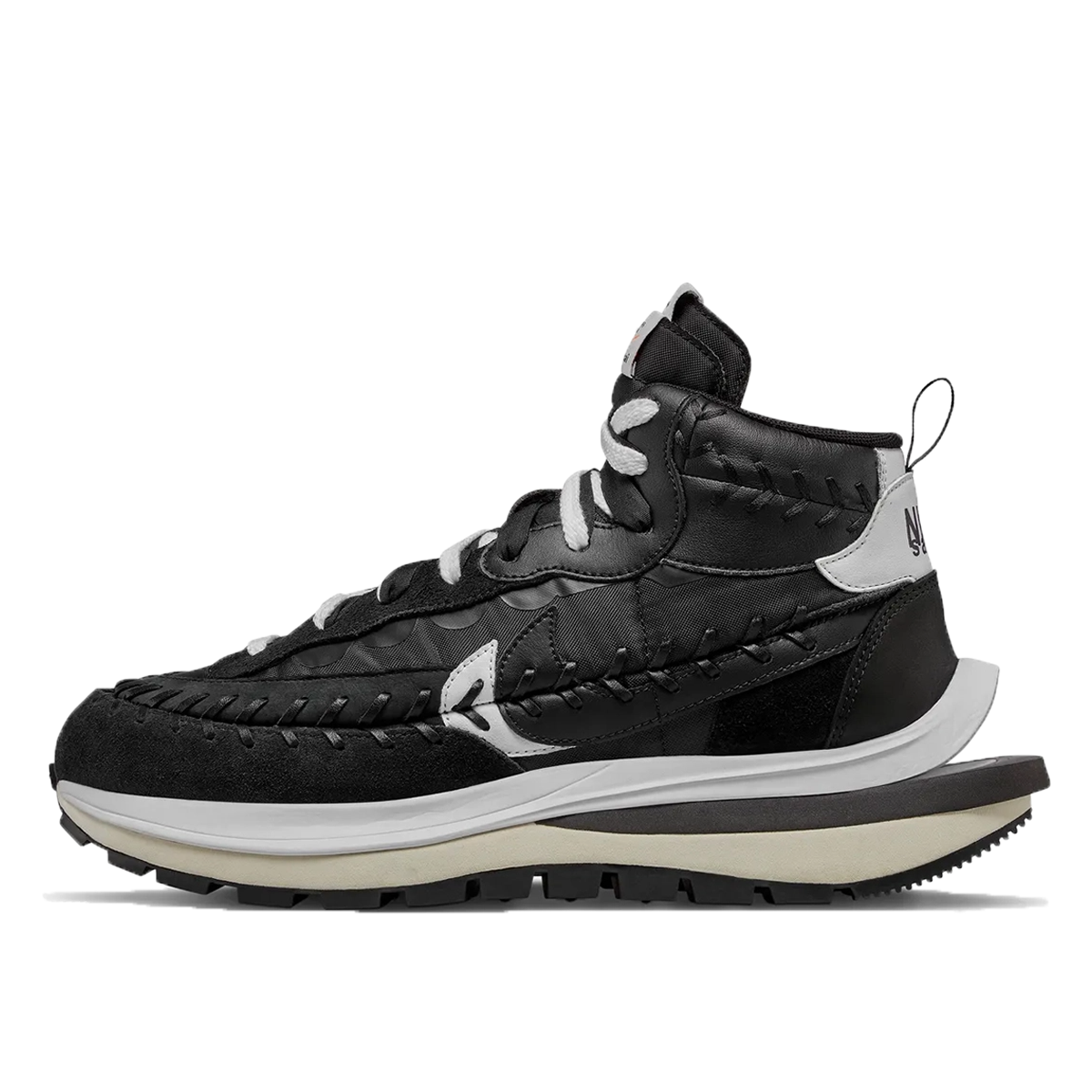 Nike x sacai x Jean Paul Gaultier Vaporwaffle Black White (2021) BLACK/WHITE sneaker – authenticated on KLEKT