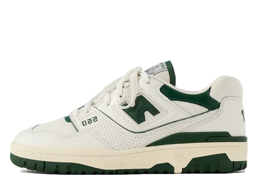 New Balance 550 x Aime Leon Dore White Green (2020) WHITE/GREEN sneaker – authenticated on KLEKT
