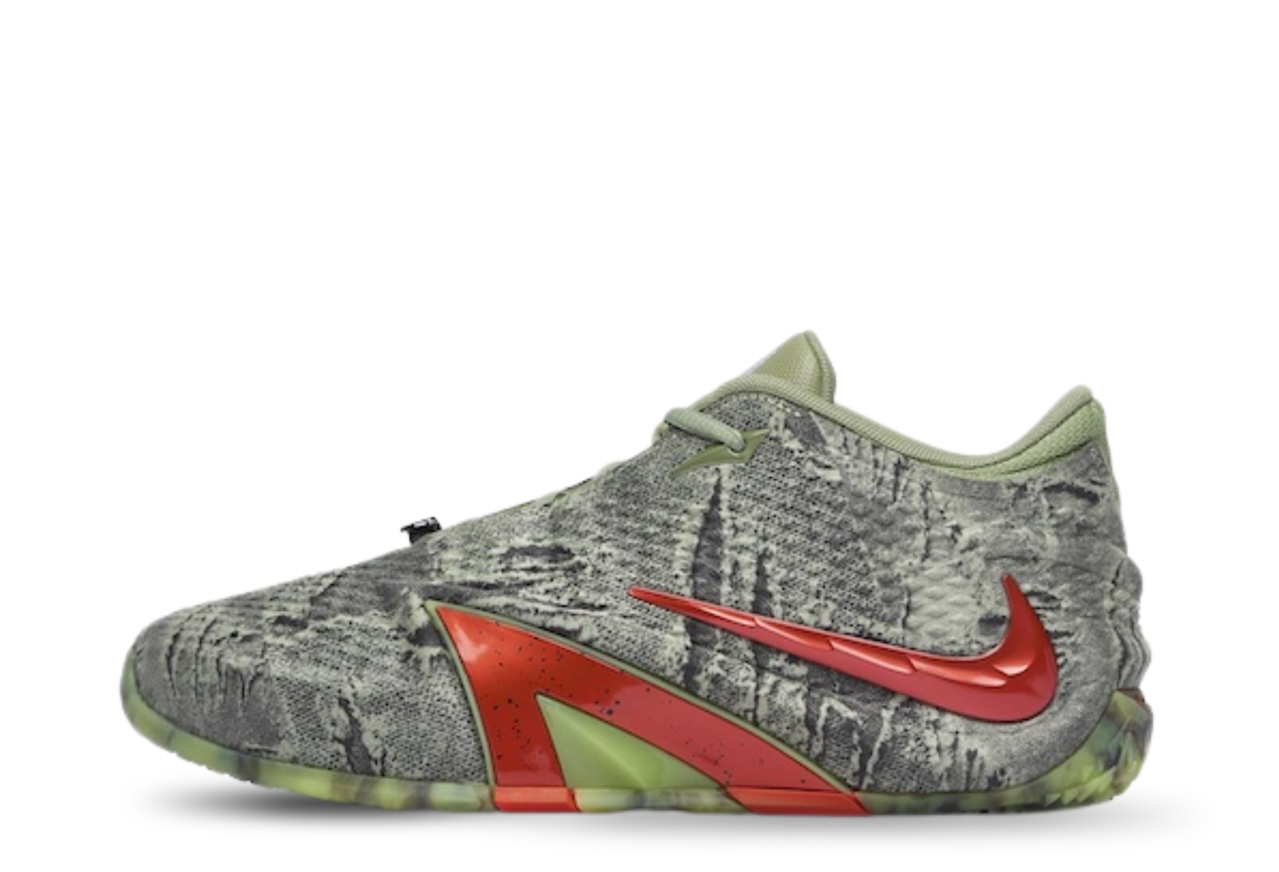 Nike Ja 4 'Halloween' (2026) Oil Green/Light Lemon Twist-Black-Bright Crimson sneaker – authenticated on KLEKT