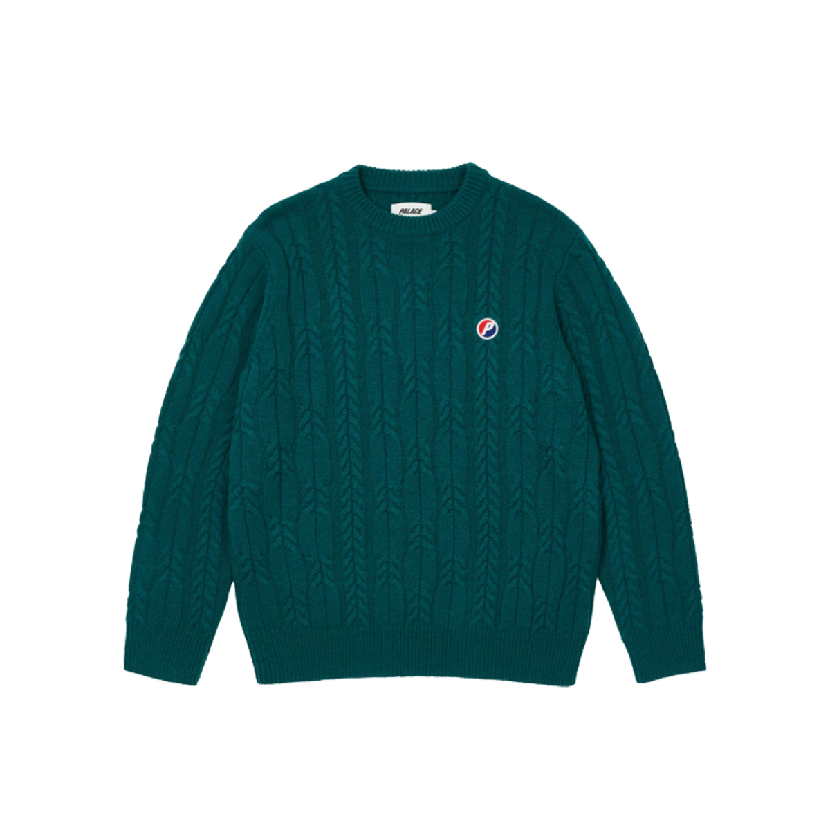 Palace Cable Knit Teal (SS21) TEAL sneaker – authenticated on KLEKT