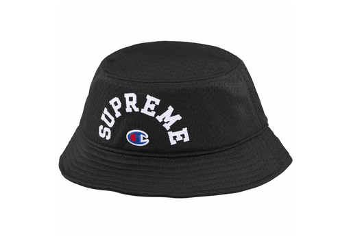 Supreme x Champion Mesh Crusher Black (SS24)