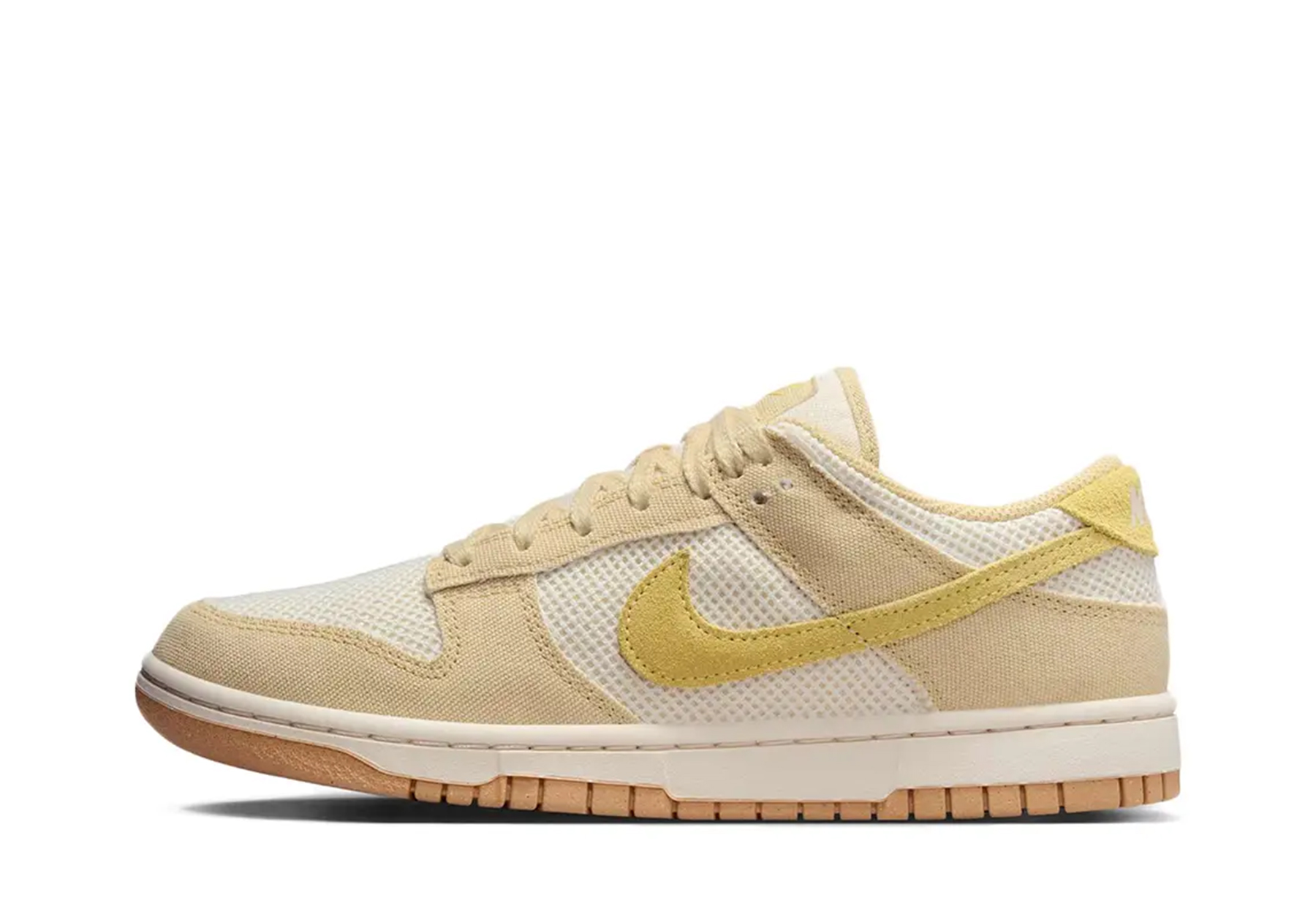 Nike Dunk Low Mesh Canvas 'Team Gold' (2025) YELLOW sneaker – authenticated on KLEKT