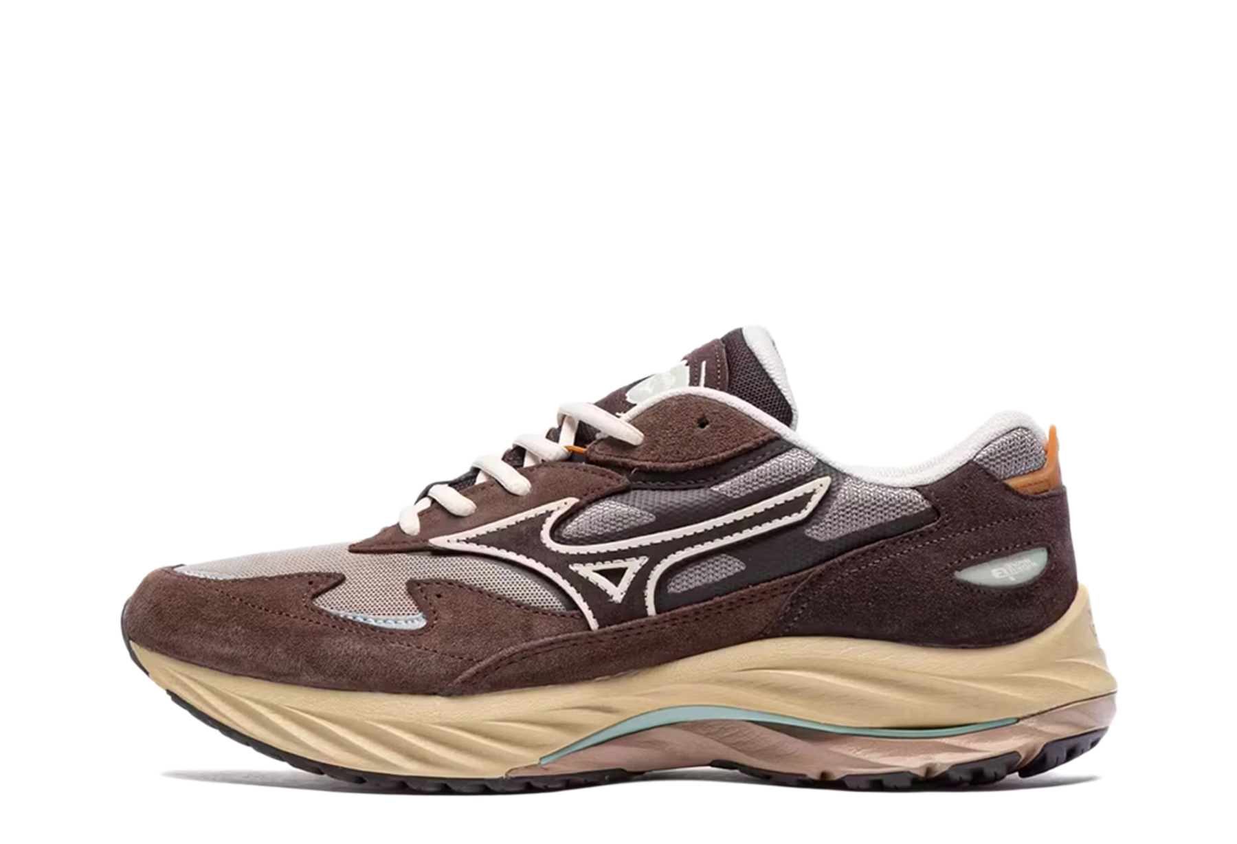 Mizuno Wave Rider Beta 'Chicory Coffee' (2024) Vintage Khaki/Summer Sand/Chicory Coffee sneaker – authenticated on KLEKT