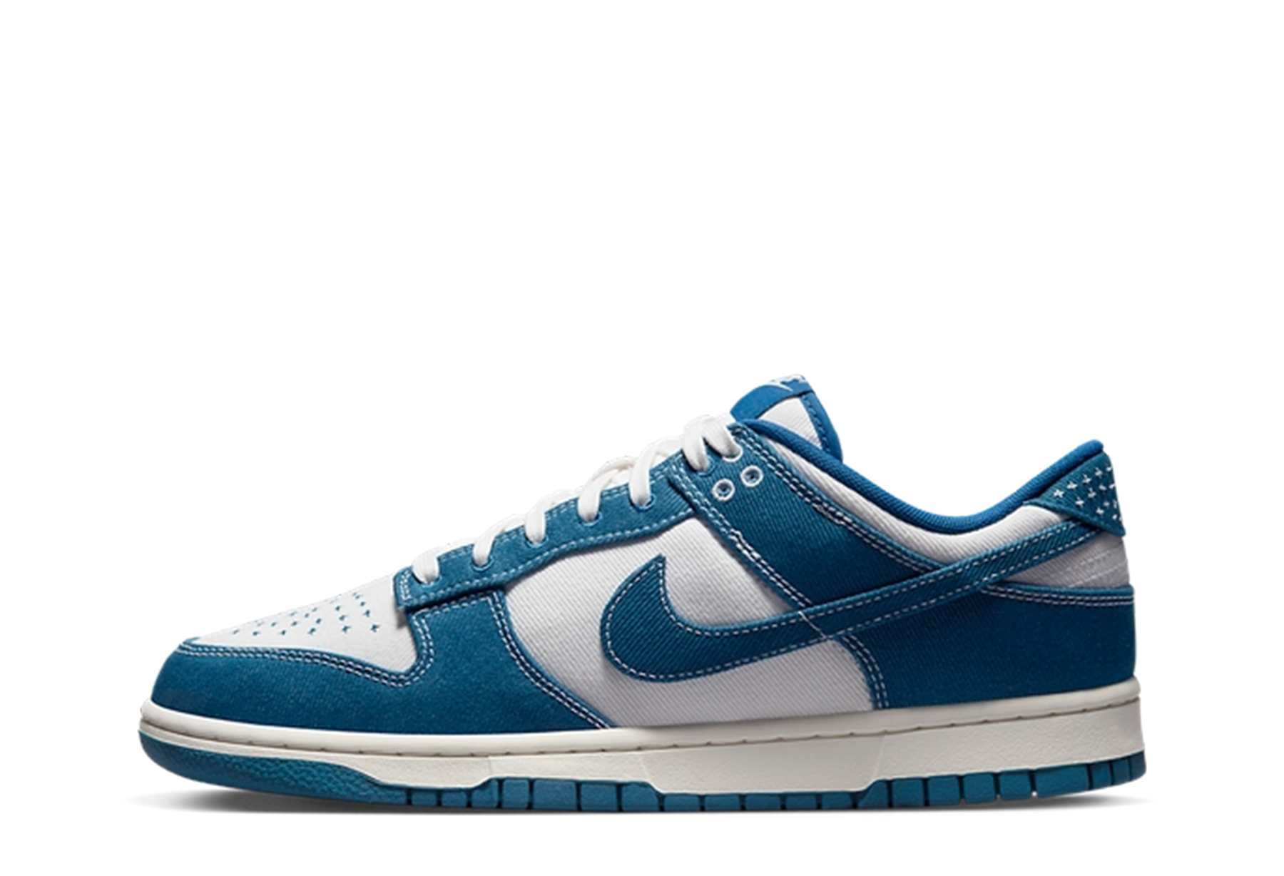 Nike Dunk Low Denim 'Industrial Blue' (2023) Summit White/Industrial Blue sneaker – authenticated on KLEKT