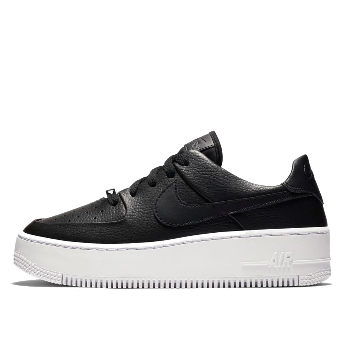 Nike Womens Air Force AF 1 Sage Low Black White (2019) sneaker – authenticated on KLEKT