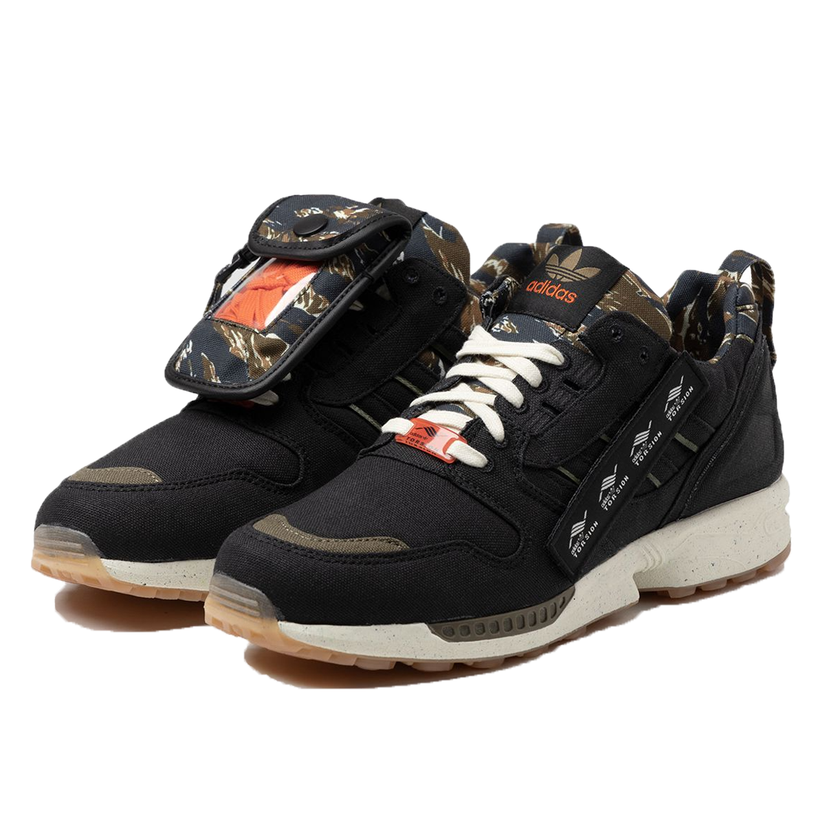 Adidas x Out There ZX 8000 Core Black (2021) CORE BLACK/ORANGE sneaker – authenticated on KLEKT
