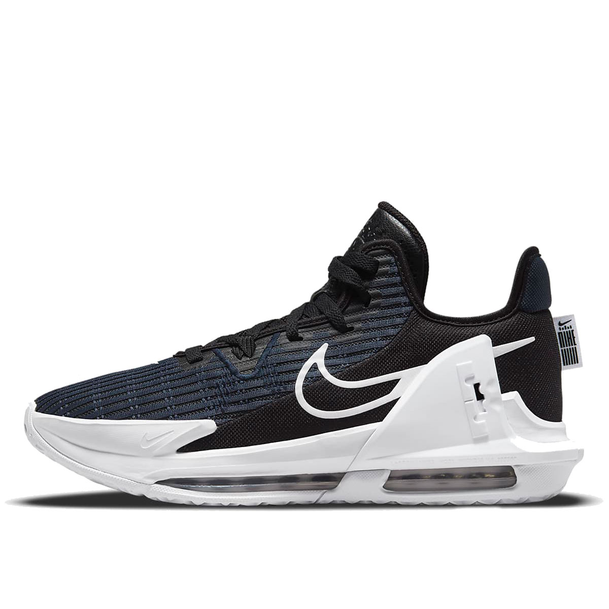 Nike Lebron Witness 6 Black White sneaker – authenticated on KLEKT