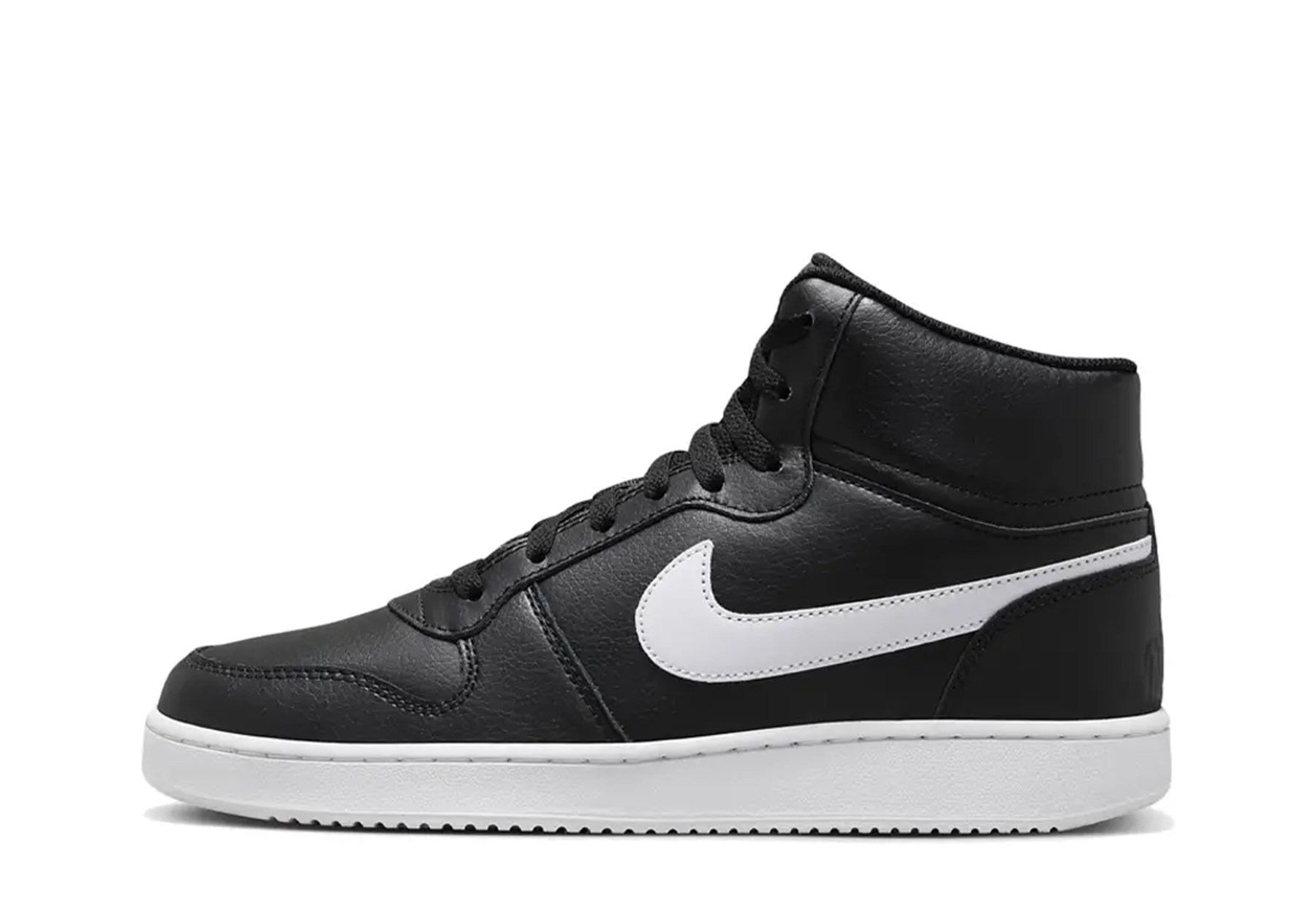 Nike Ebernon Mid Black White (2023) BLACK/WHITE sneaker – authenticated on KLEKT
