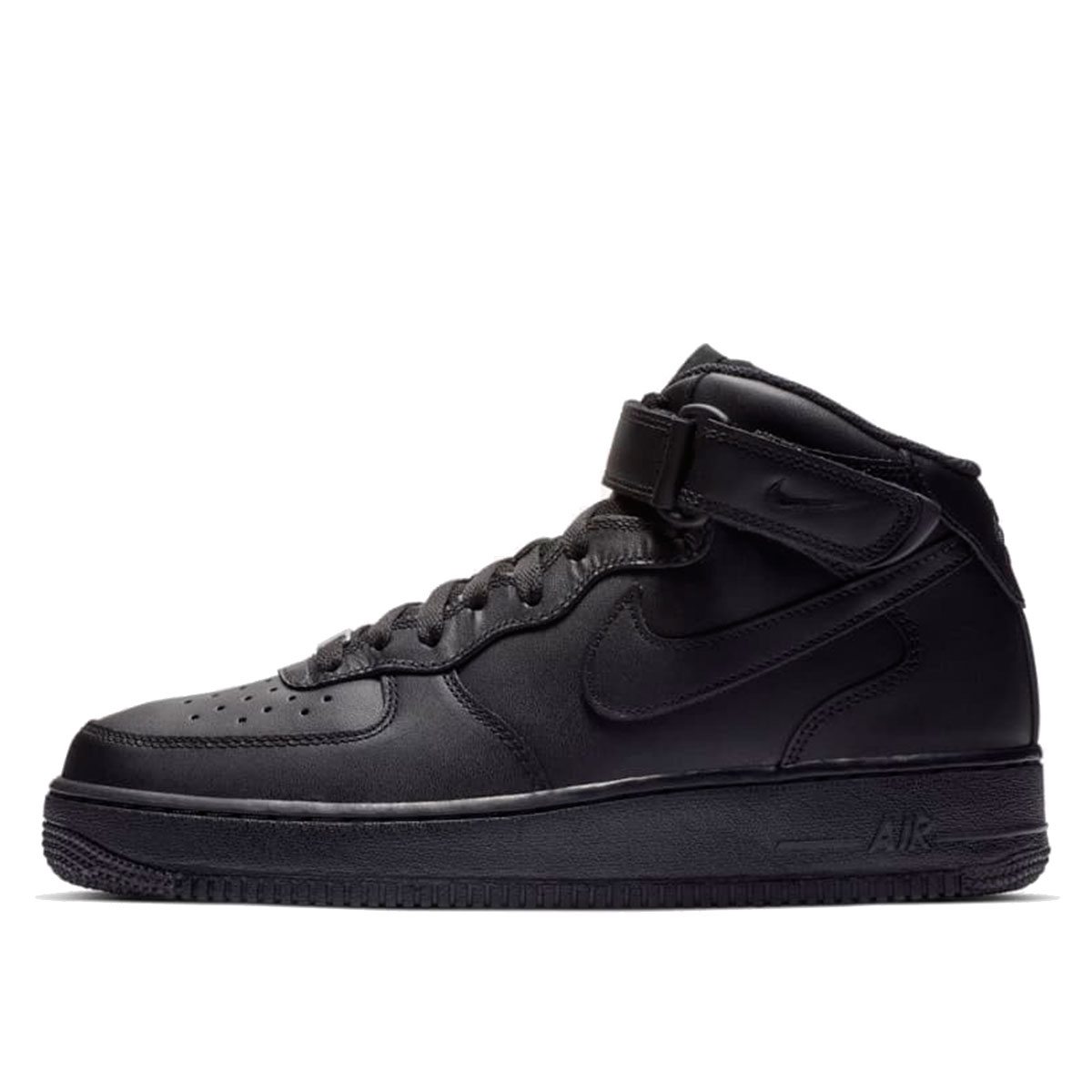 Nike Air Force 1 Mid '07 'Triple Black' (2021) Black/Black sneaker – authenticated on KLEKT