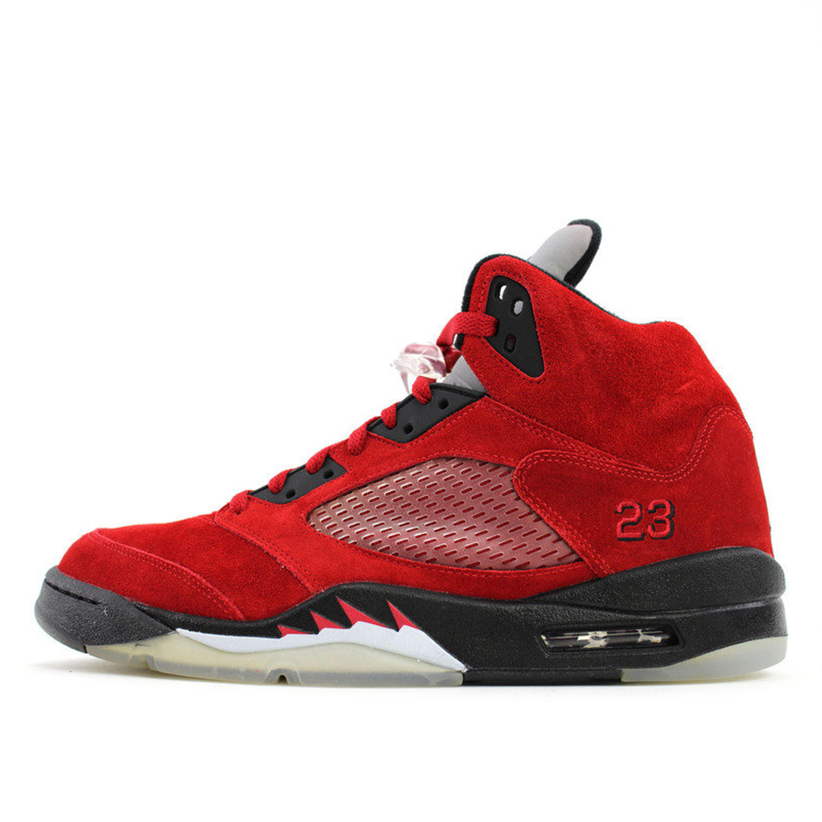 Air Jordan 5 Retro DMP Raging Bull Red Suede sneaker – authenticated on KLEKT