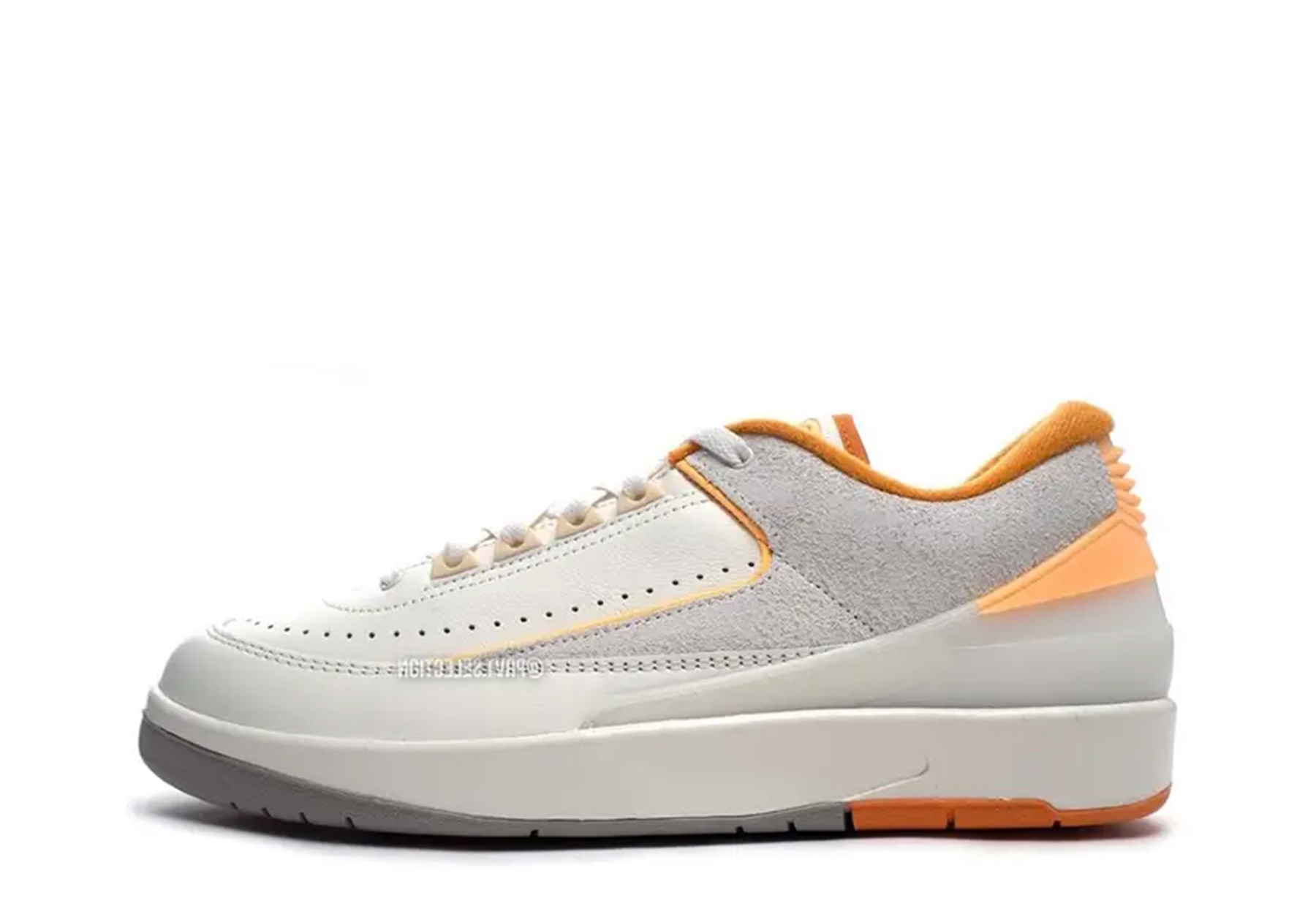 Air Jordan 2 Low Craft Melon Tint (2023) GREY/MELON sneaker – authenticated on KLEKT