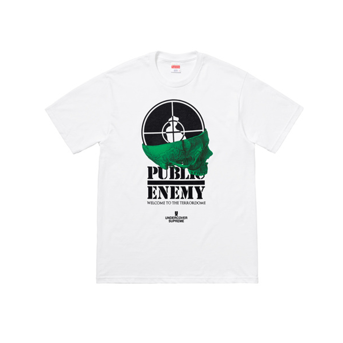 Supreme UNDERCOVER/Public Enemy Terrordome Tee White (SS18) sneaker – authenticated on KLEKT